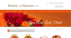 Desktop Screenshot of petreesflowers1.com